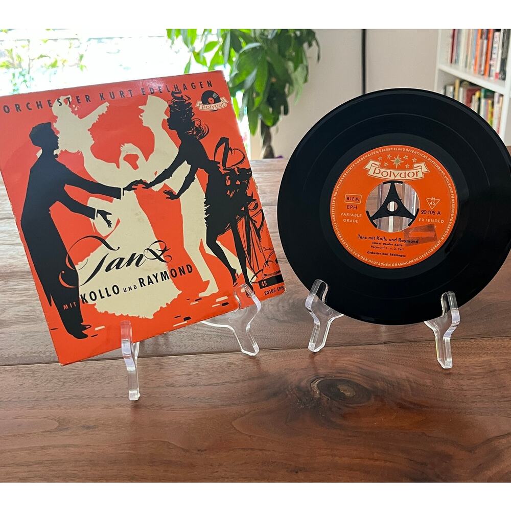 Kurt Edelhagen Tanz Mit Kollo Und Raymond 7" 45rpm 1955 Polydor 20 105